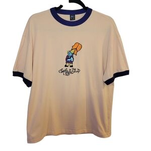 Brain Dead Studios Gnome Graphic Tee Short Sleeve Women's Size Medium